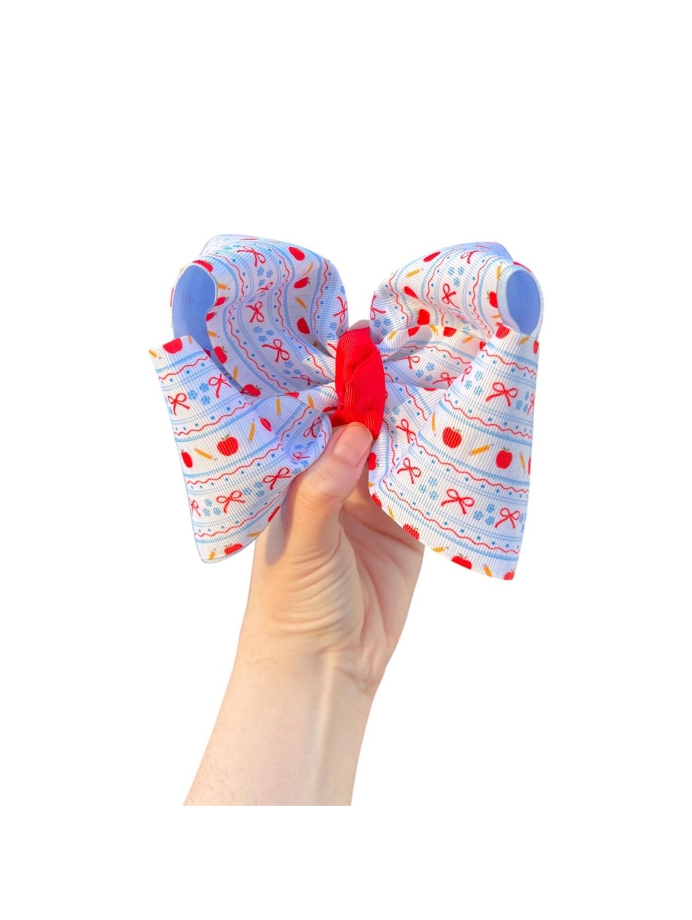 Back to Bow | School Hair Bow | First Day of School Bow | Boutique Hair Clip